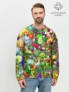 Мужской свитшот базовый / Plants vs Zombies
