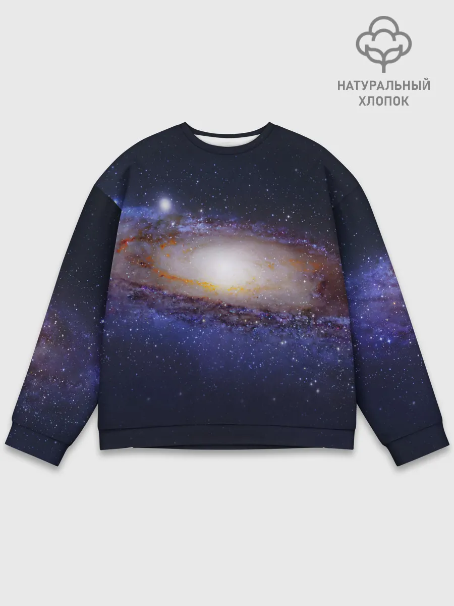Мужской свитшот базовый / ГАЛАКТИКА