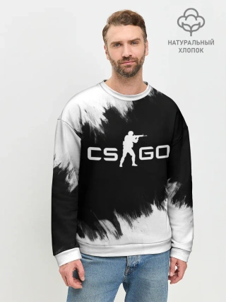 Мужской свитшот базовый / CS:GO BW