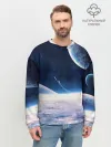Мужской свитшот базовый / Космос