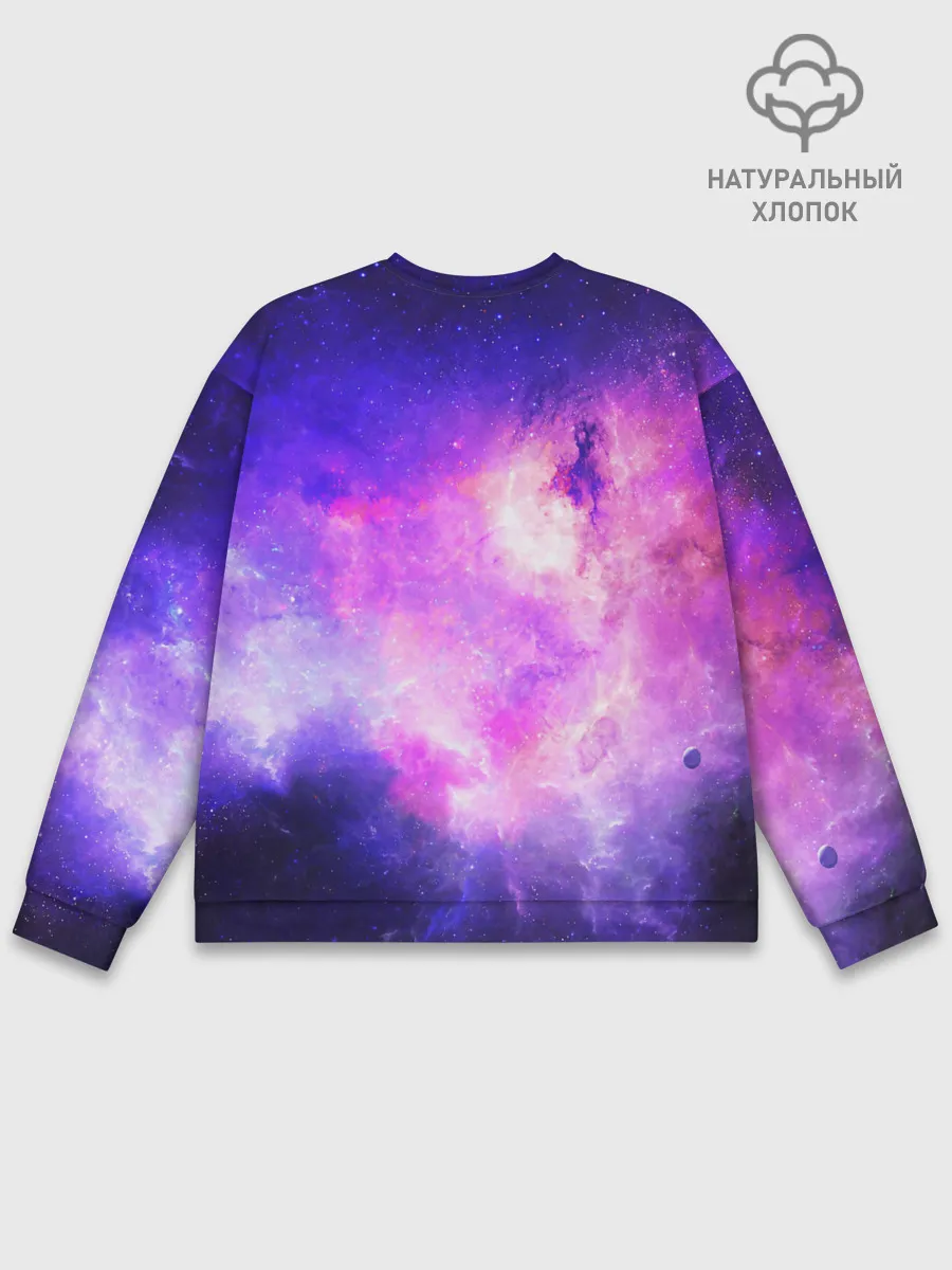 Мужской свитшот базовый / КОСМИЧЕСКИЕ КРАСКИ
