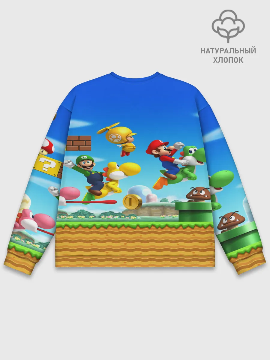 Мужской свитшот базовый / Марио