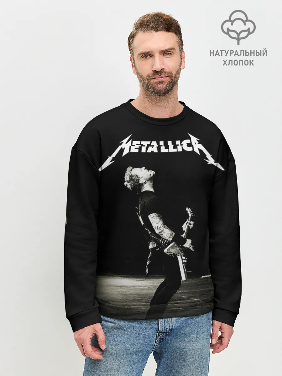 Мужской свитшот базовый / Metallica