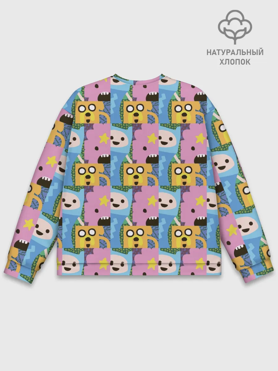 Мужской свитшот базовый / Время приключений