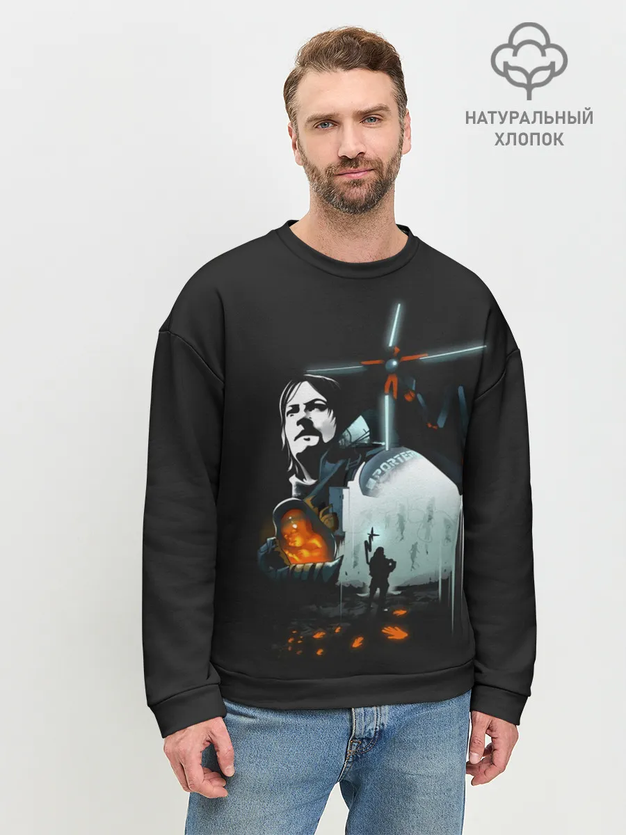 Мужской свитшот базовый / Death Stranding