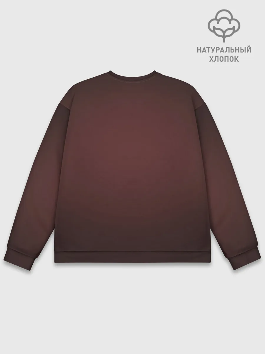 Мужской свитшот базовый / Азирафель и Кроули