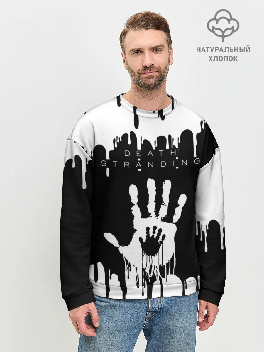 Мужской свитшот базовый / DEATH STRANDING
