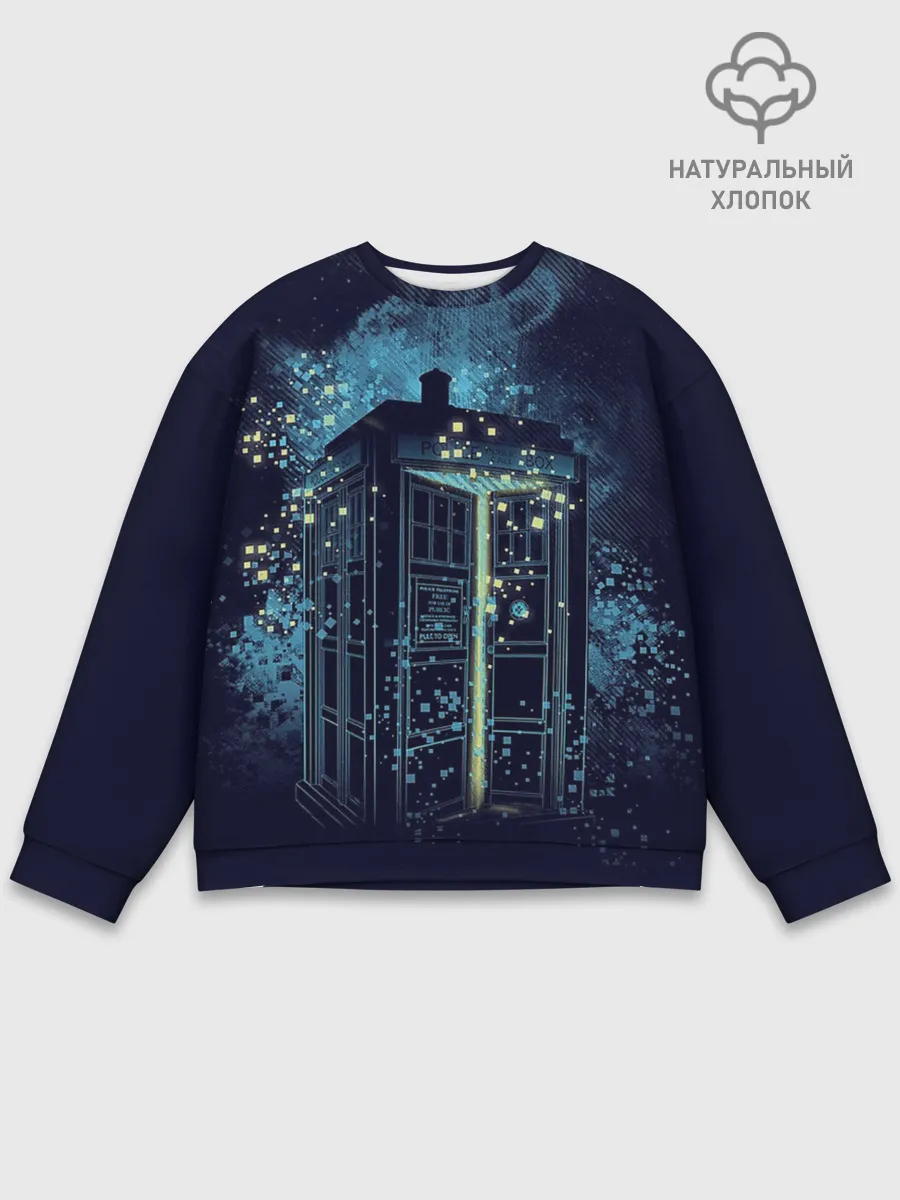 Мужской свитшот базовый / Doctor Who