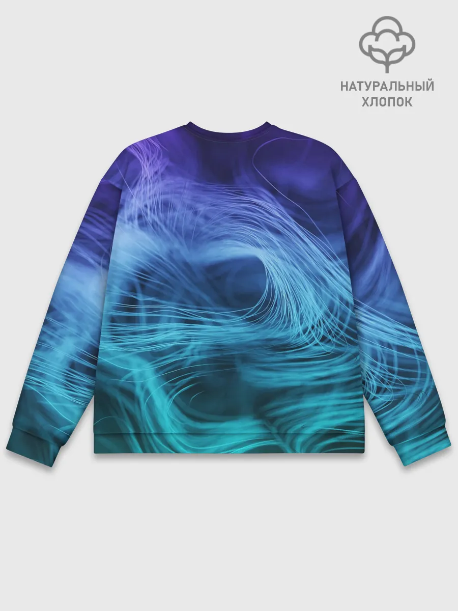 Мужской свитшот базовый / Линии материи