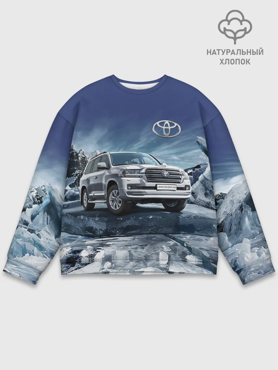Мужской свитшот базовый / Land Cruiser 200