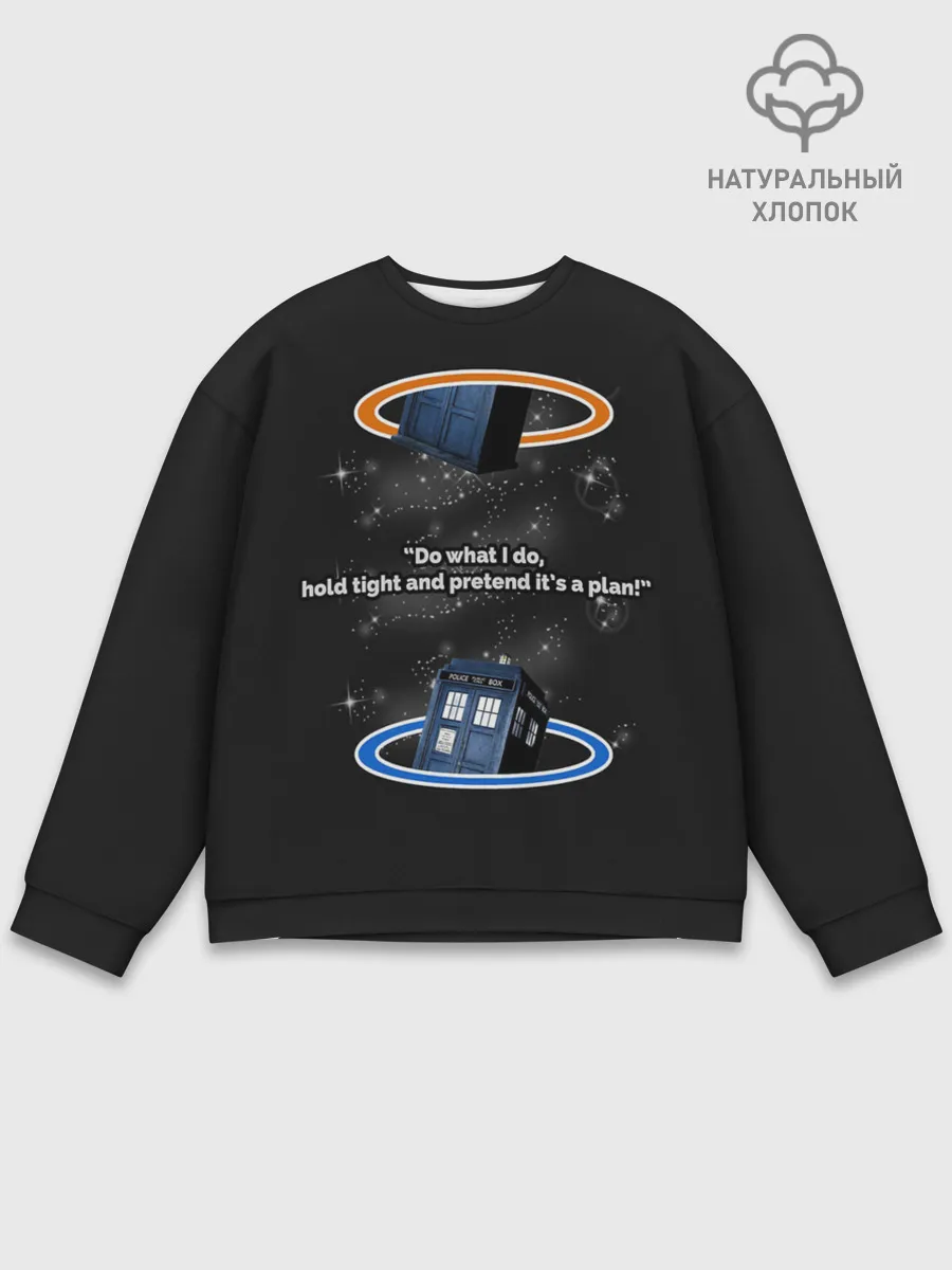 Мужской свитшот базовый / Doctor Who