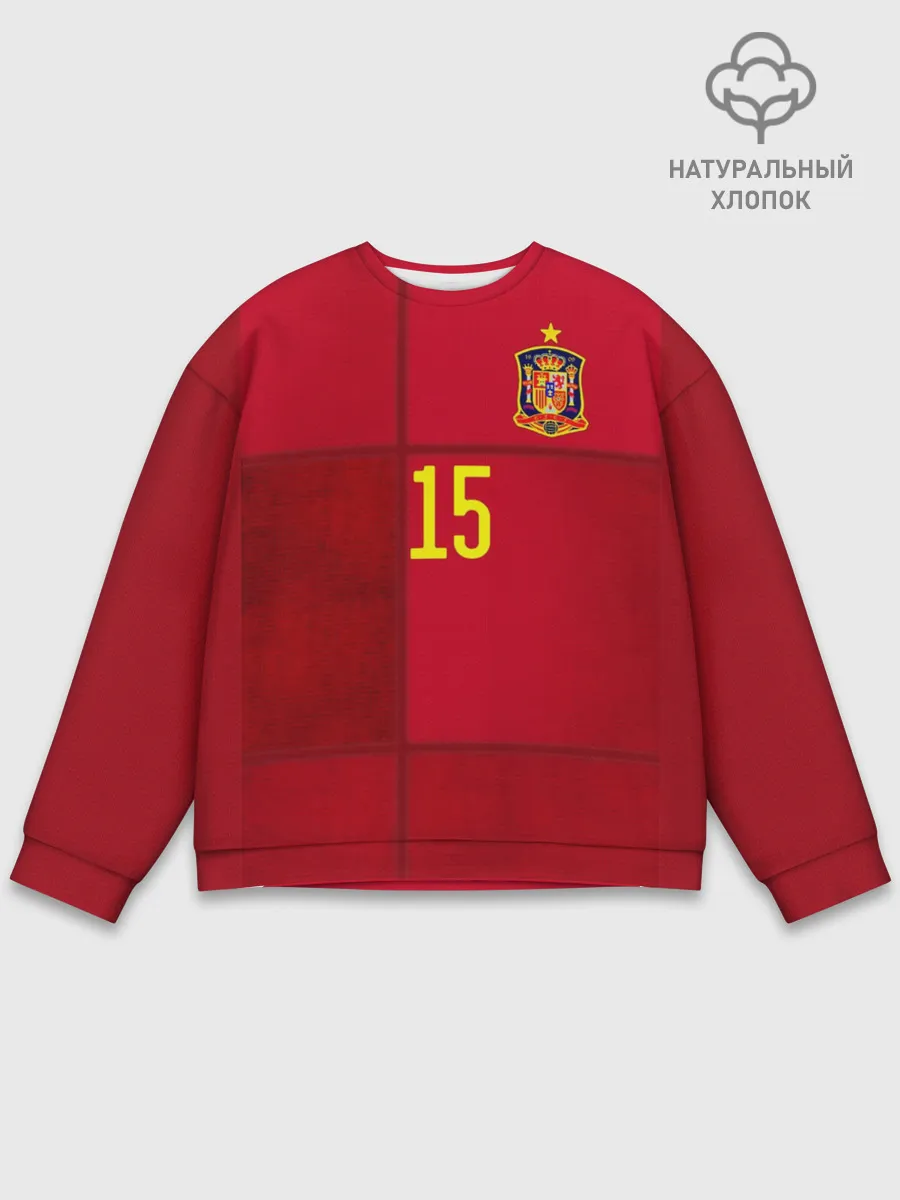 Мужской свитшот базовый / Ramos home EURO 2020