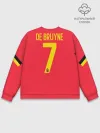 Мужской свитшот базовый / De Bruyne home EURO 2020