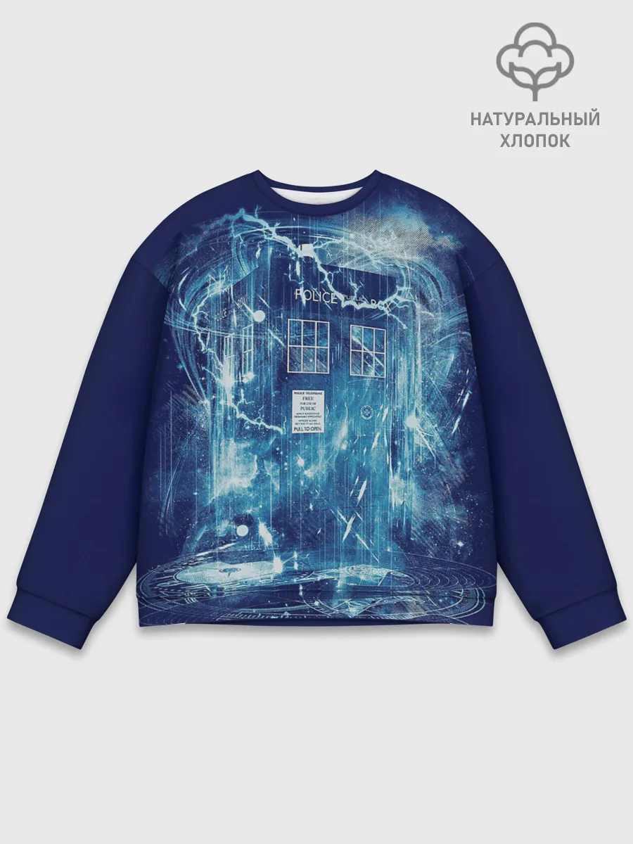 Мужской свитшот базовый / Doctor Who