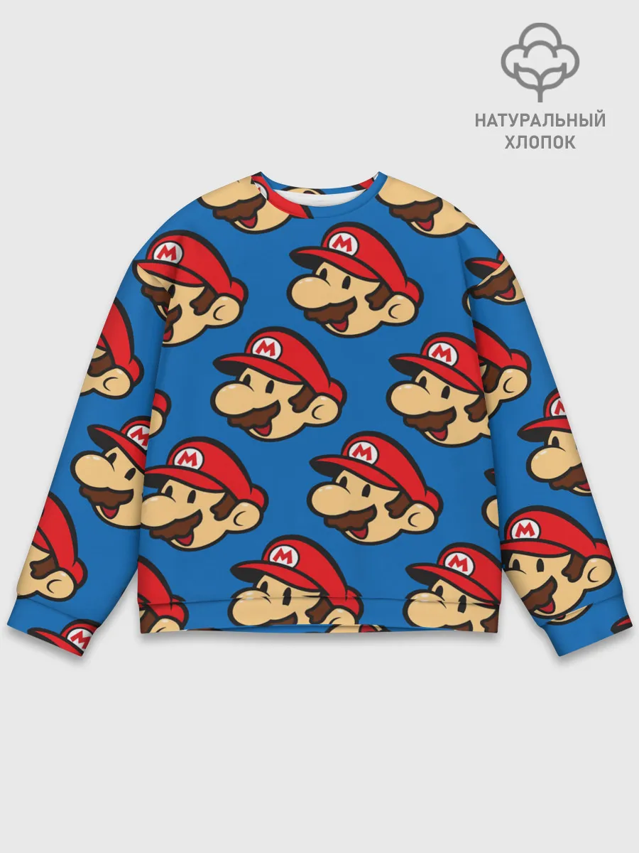 Мужской свитшот базовый / MARIO EXCLUSIVE