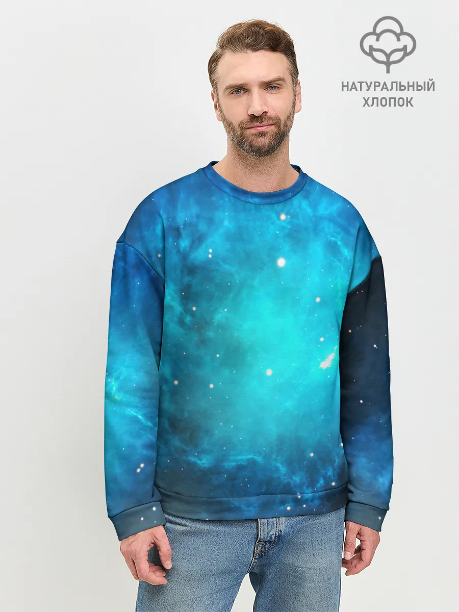 Мужской свитшот базовый / ЗВЕЗДЫ