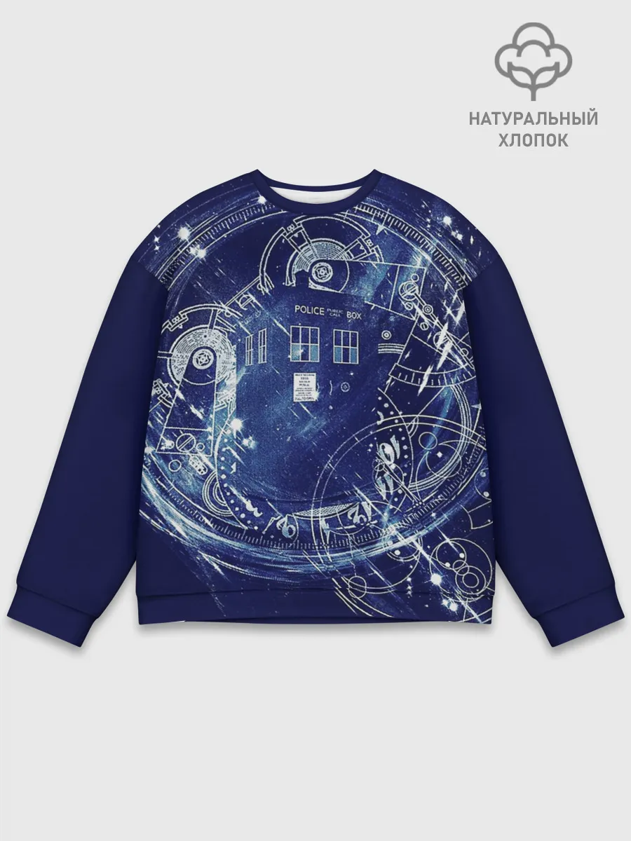 Мужской свитшот базовый / DOCTOR WHO | ДОКТОР КТО