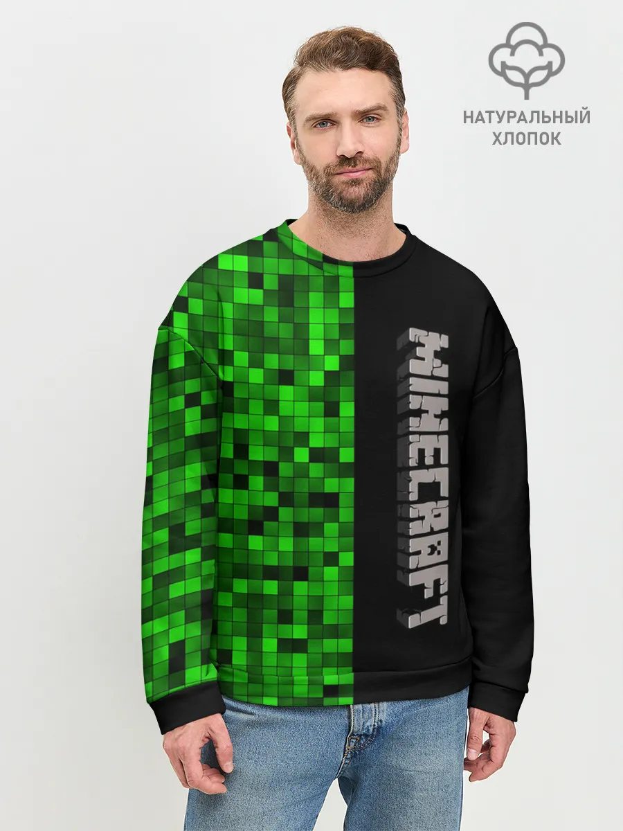 Мужской свитшот базовый / MINECRAFT