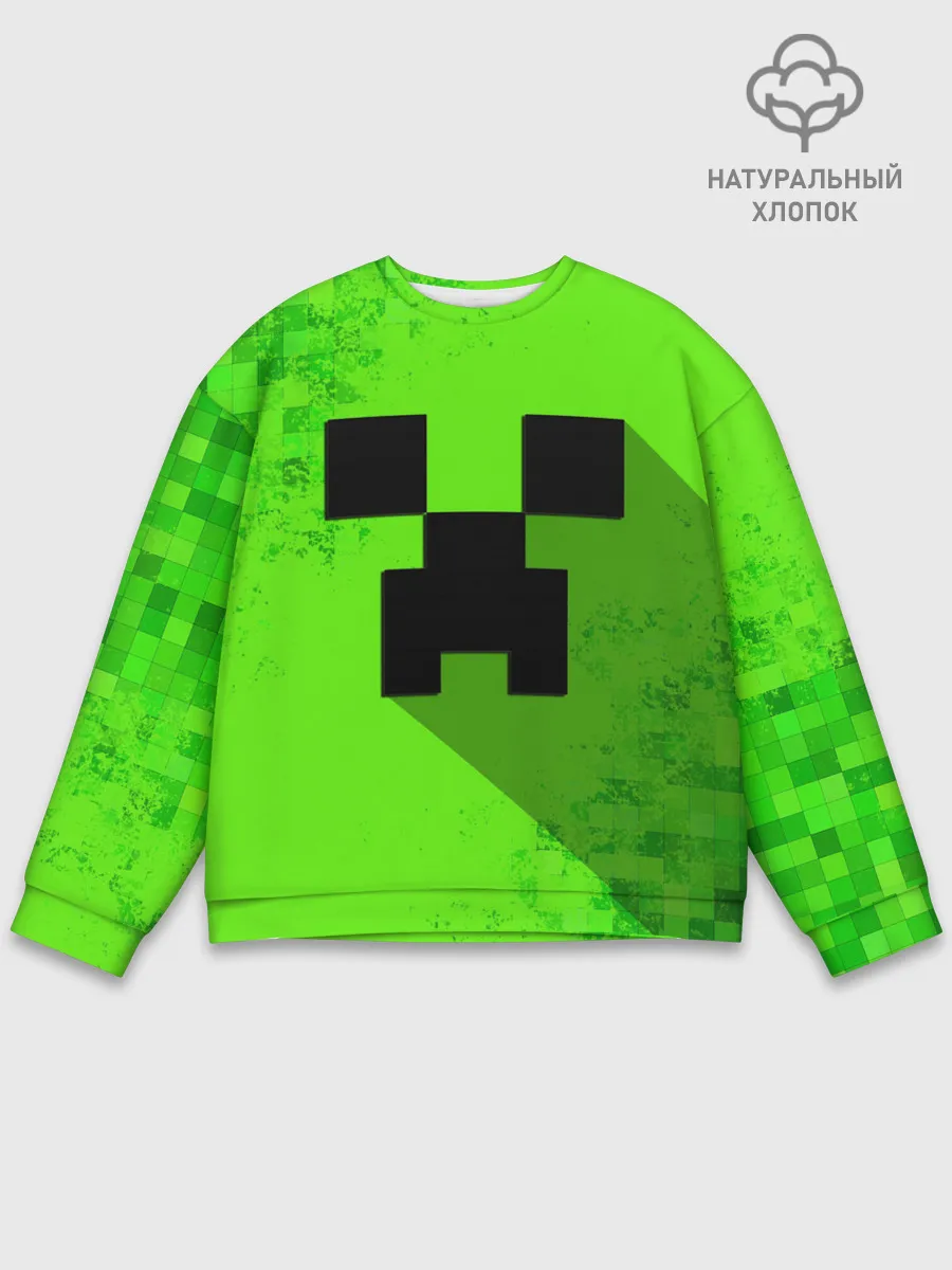 Мужской свитшот базовый / MINECRAFT