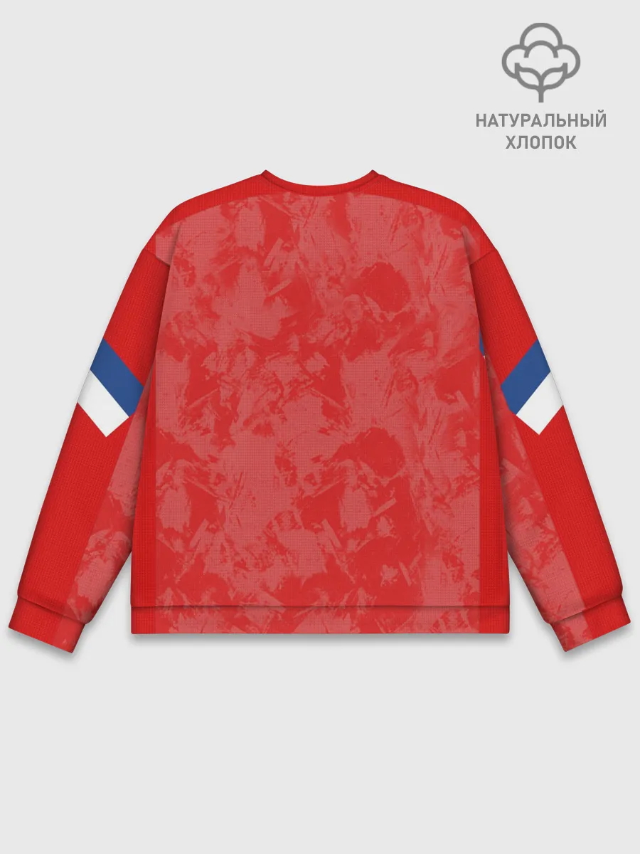 Мужской свитшот базовый / Russia home EURO 2020