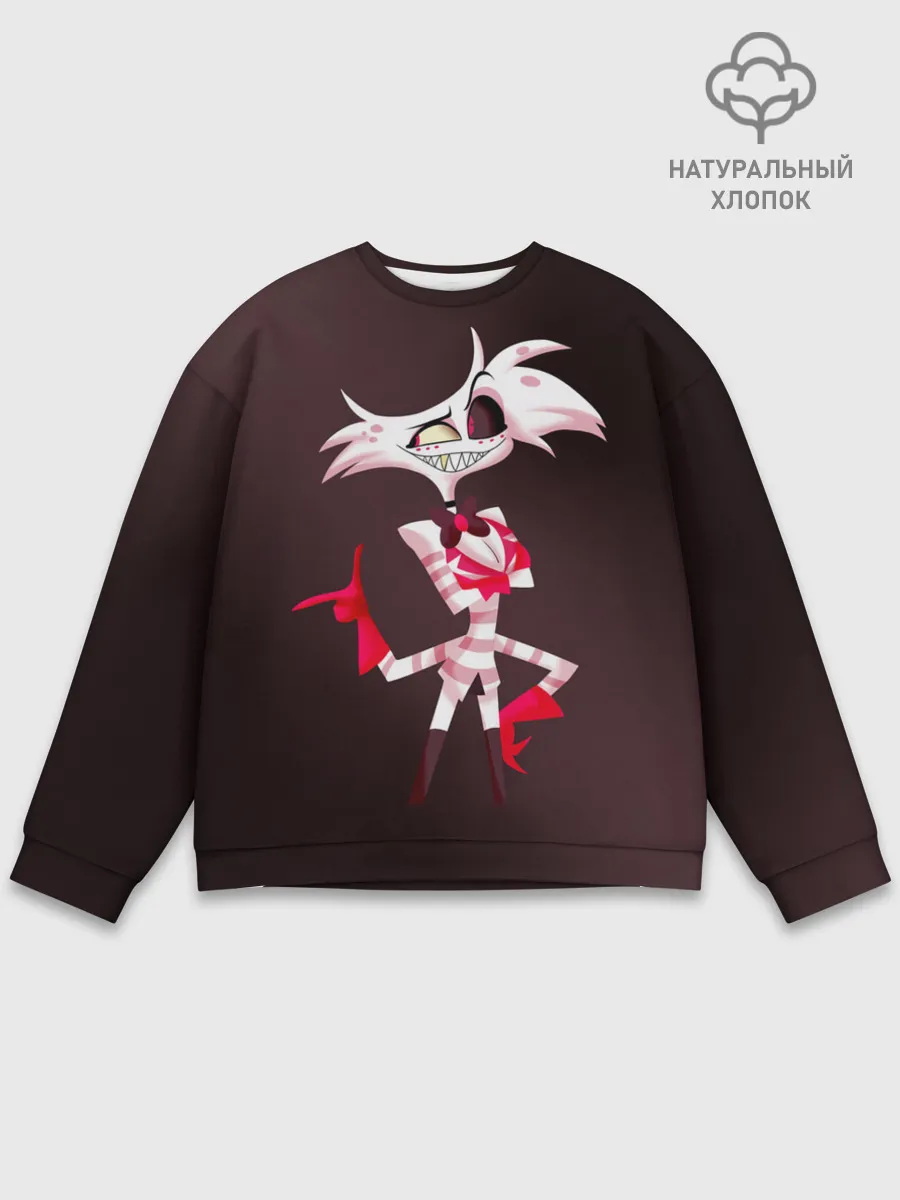 Мужской свитшот базовый / Hazbin Hotel