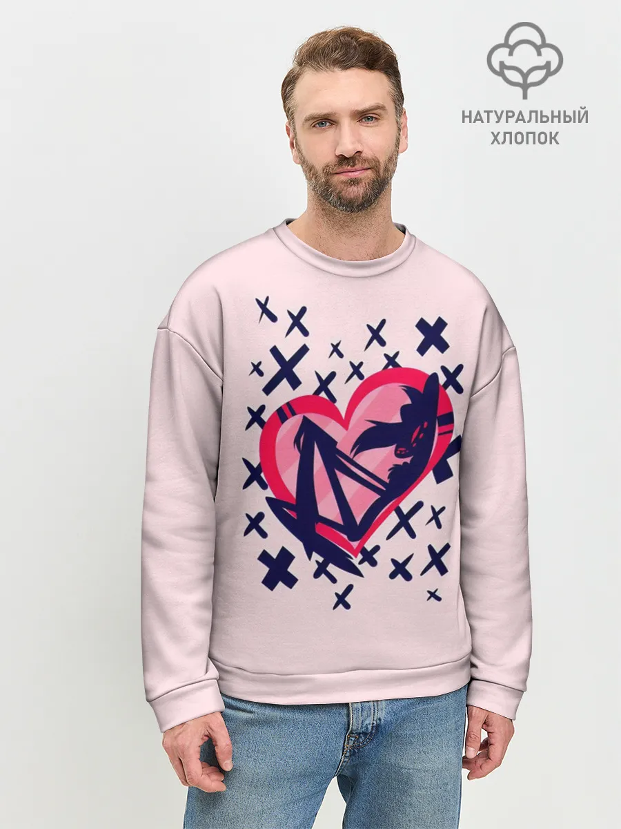 Мужской свитшот базовый / Отель Хазбин