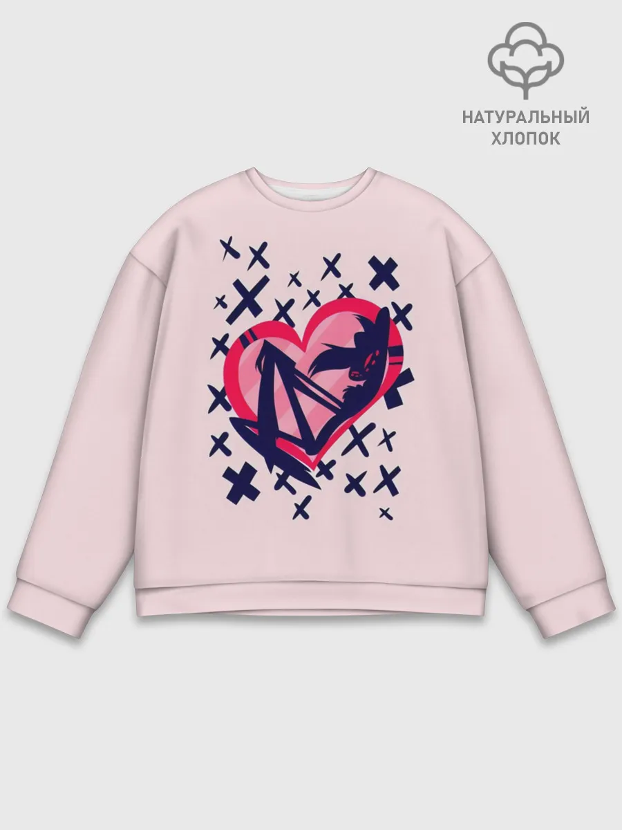 Мужской свитшот базовый / Отель Хазбин