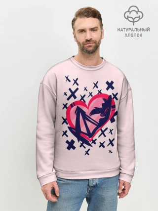 Мужской свитшот базовый / Отель Хазбин