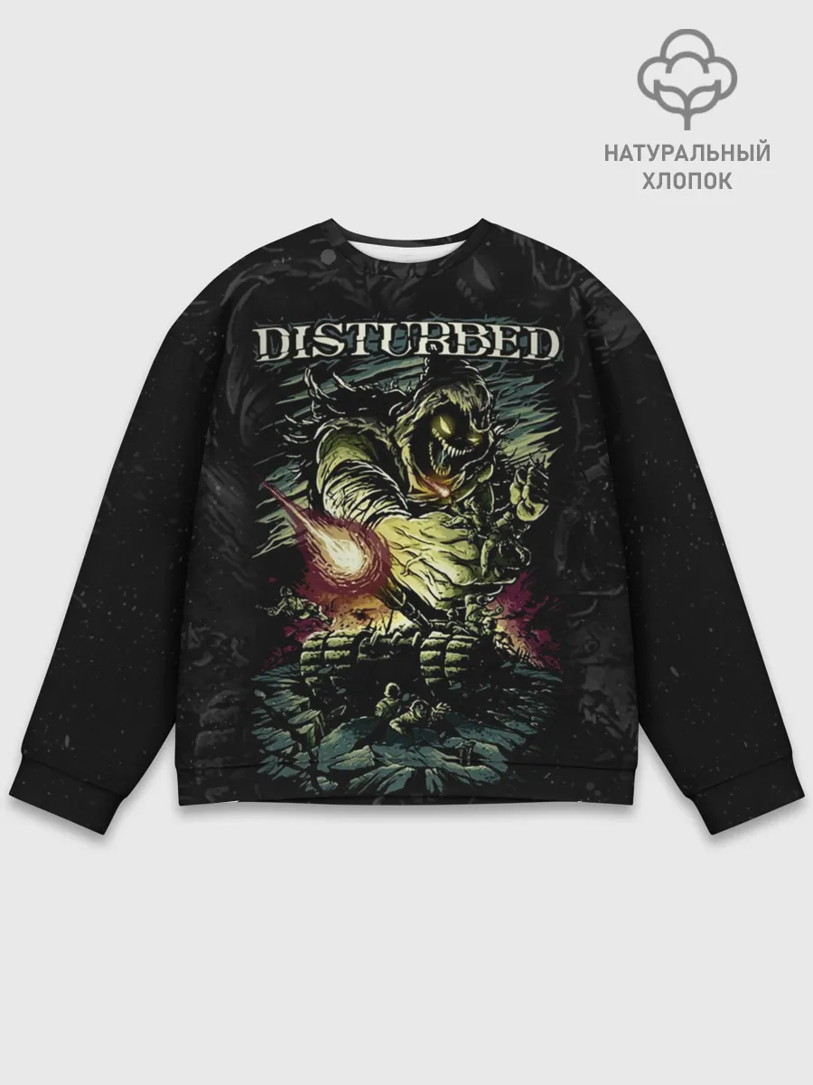 Мужской свитшот базовый / Disturbed