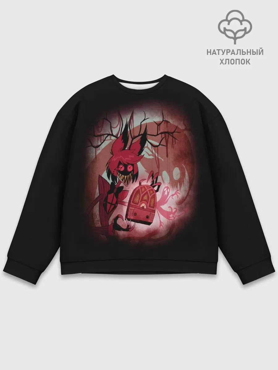 Мужской свитшот базовый / Hazbin Hotel