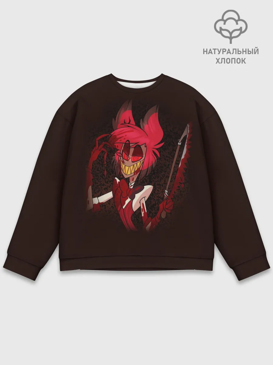 Мужской свитшот базовый / Hazbin Hotel