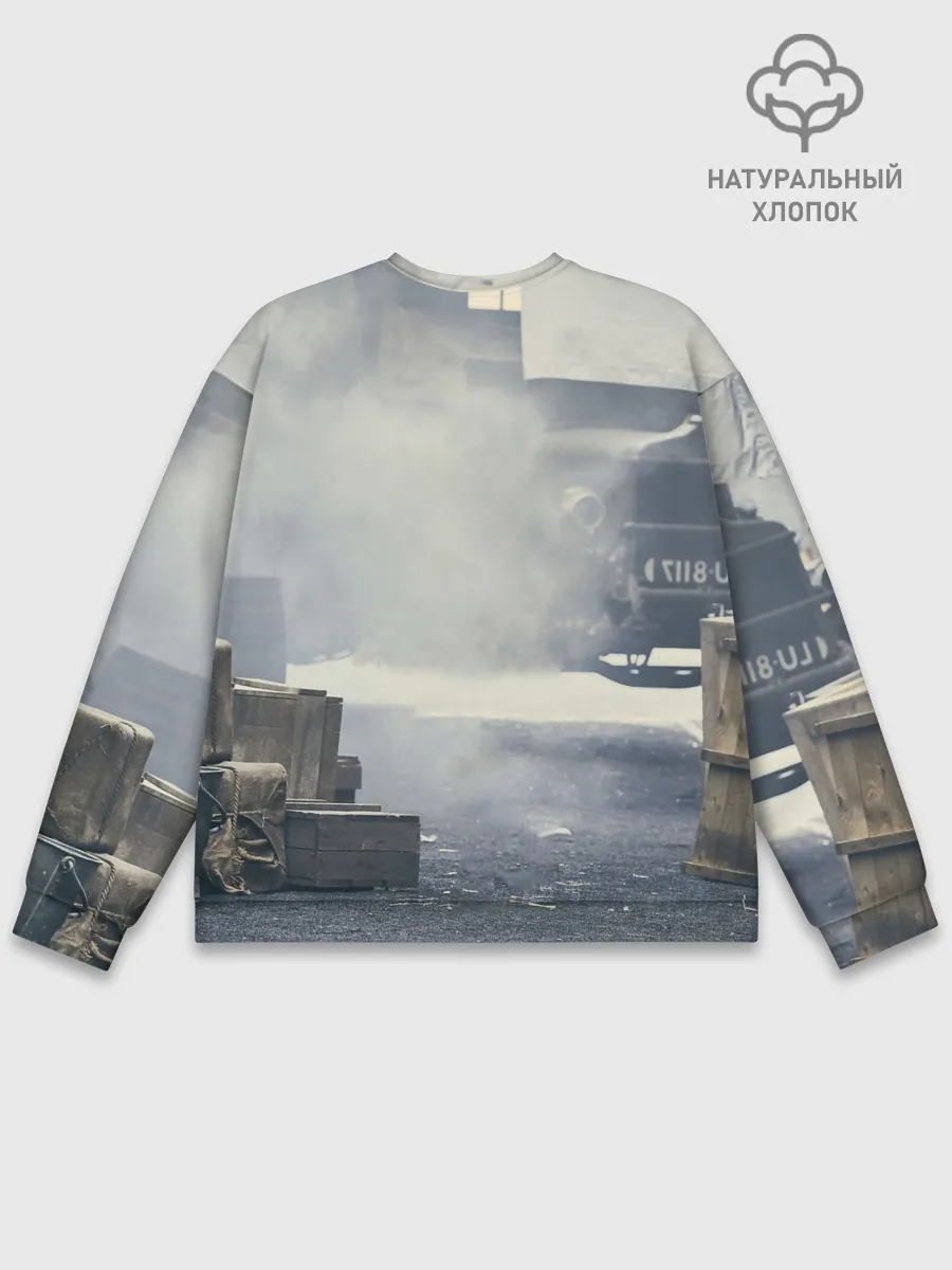 Мужской свитшот базовый / Острые козырьки