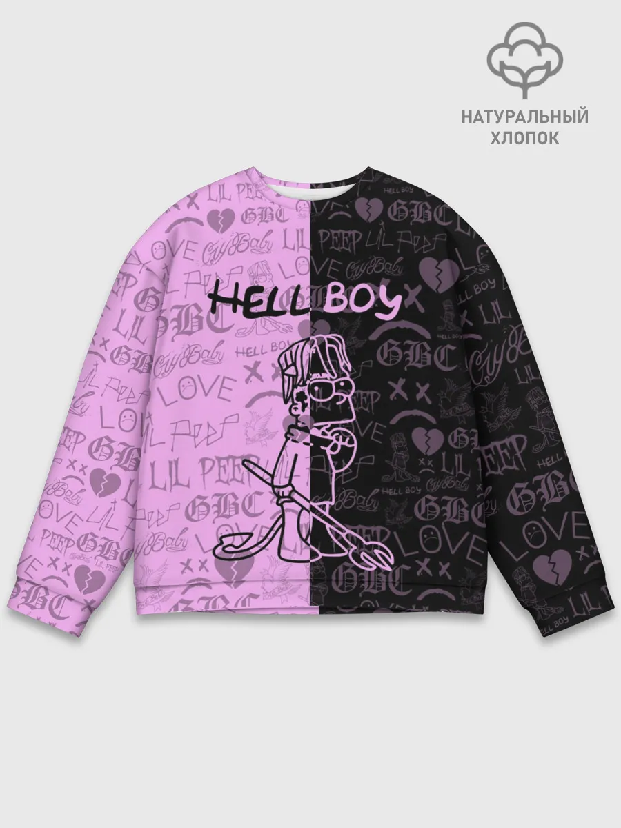 Мужской свитшот базовый / LIL PEEP HELL BOY