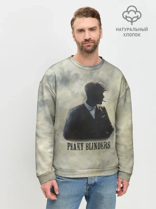 Мужской свитшот базовый / Острые козырьки