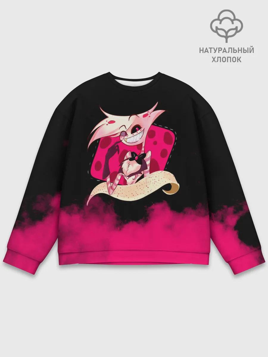 Мужской свитшот базовый / Hazbin Hotel