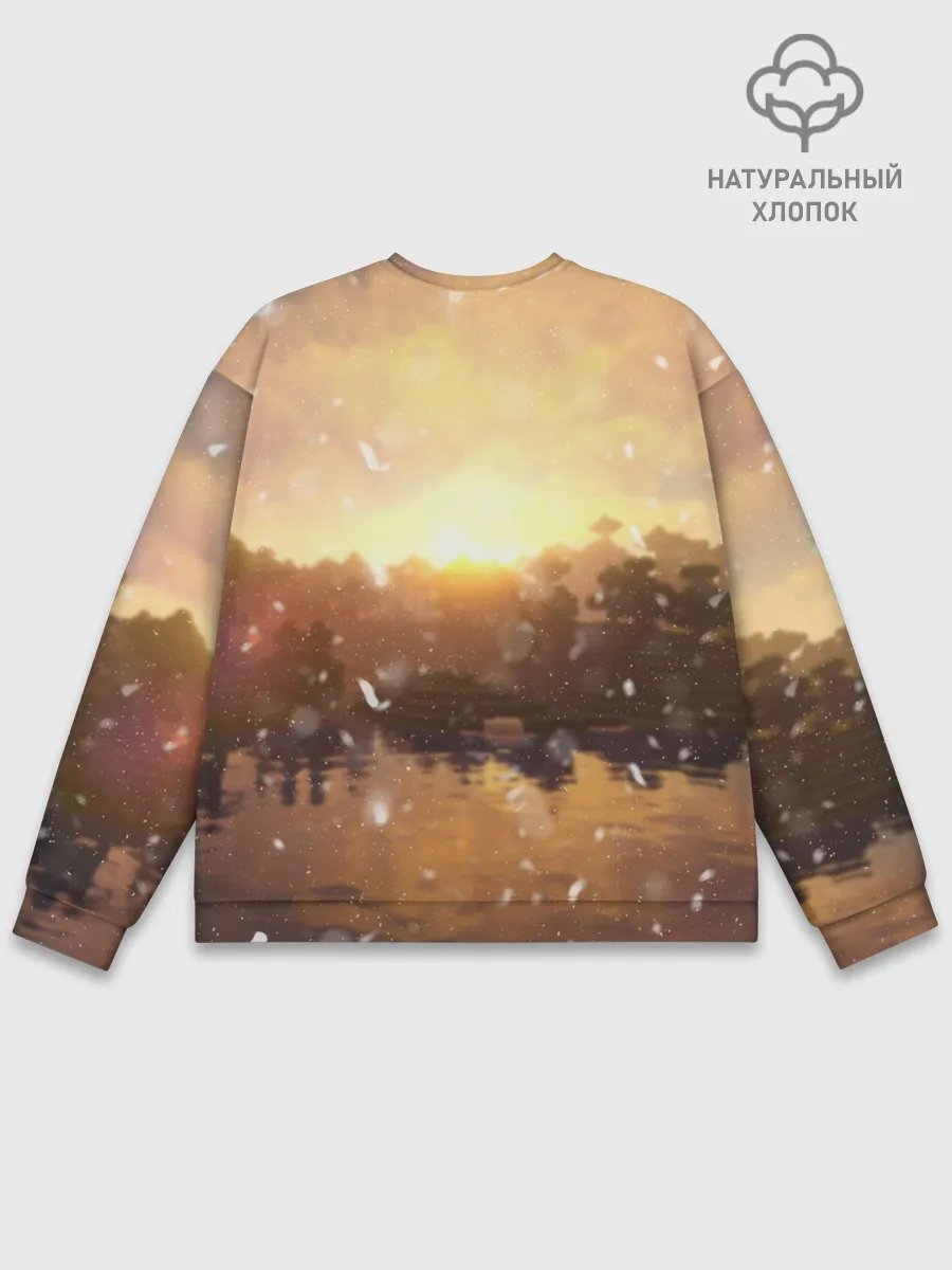 Мужской свитшот базовый / Minecraft / Майнкрафт