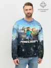 Мужской свитшот базовый / Minecraft / Майнкрафт