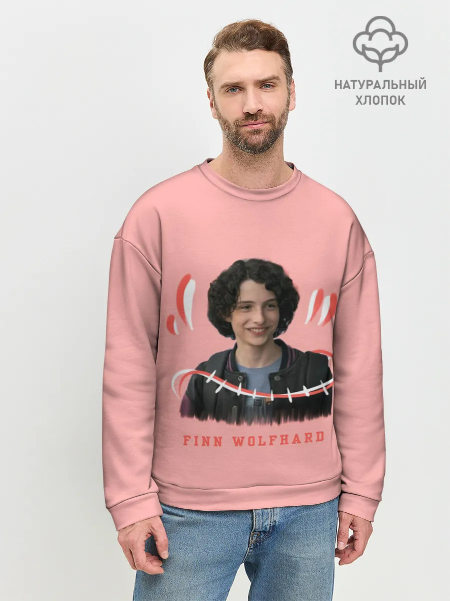 Мужской свитшот базовый / finn wolfhard