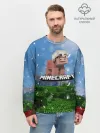 Мужской свитшот базовый / Minecraft / Майнкрафт