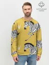 Мужской свитшот базовый / Зебра АРТ