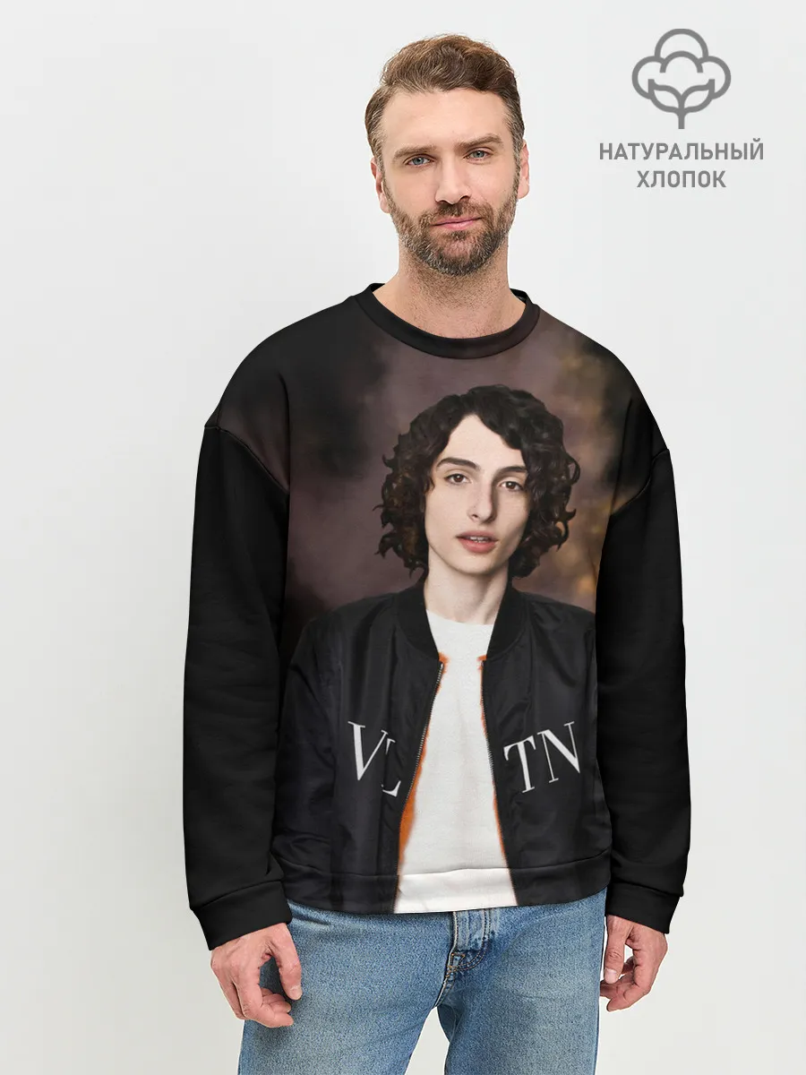 Мужской свитшот базовый / finn wolfhard