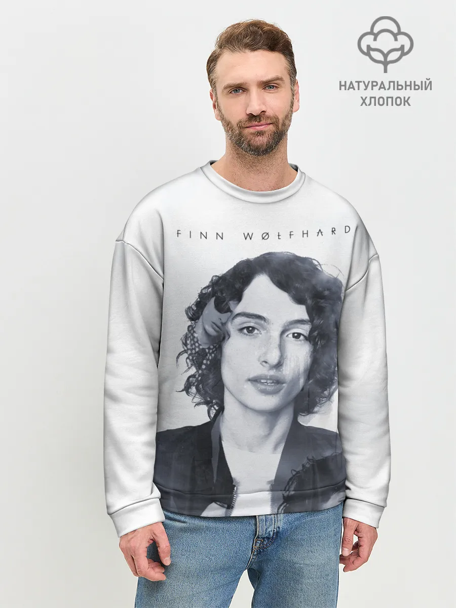 Мужской свитшот базовый / Финн Вулфард