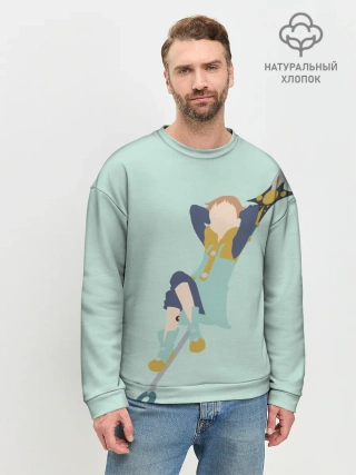 Мужской свитшот базовый / King