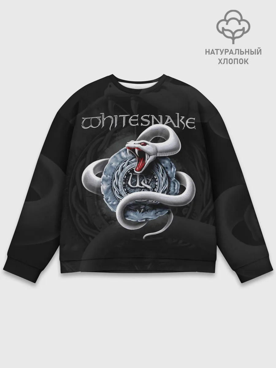 Мужской свитшот базовый / Whitesnake