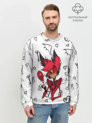 Мужской свитшот базовый / ОТЕЛЬ ХАЗБИН АЛАСТОР