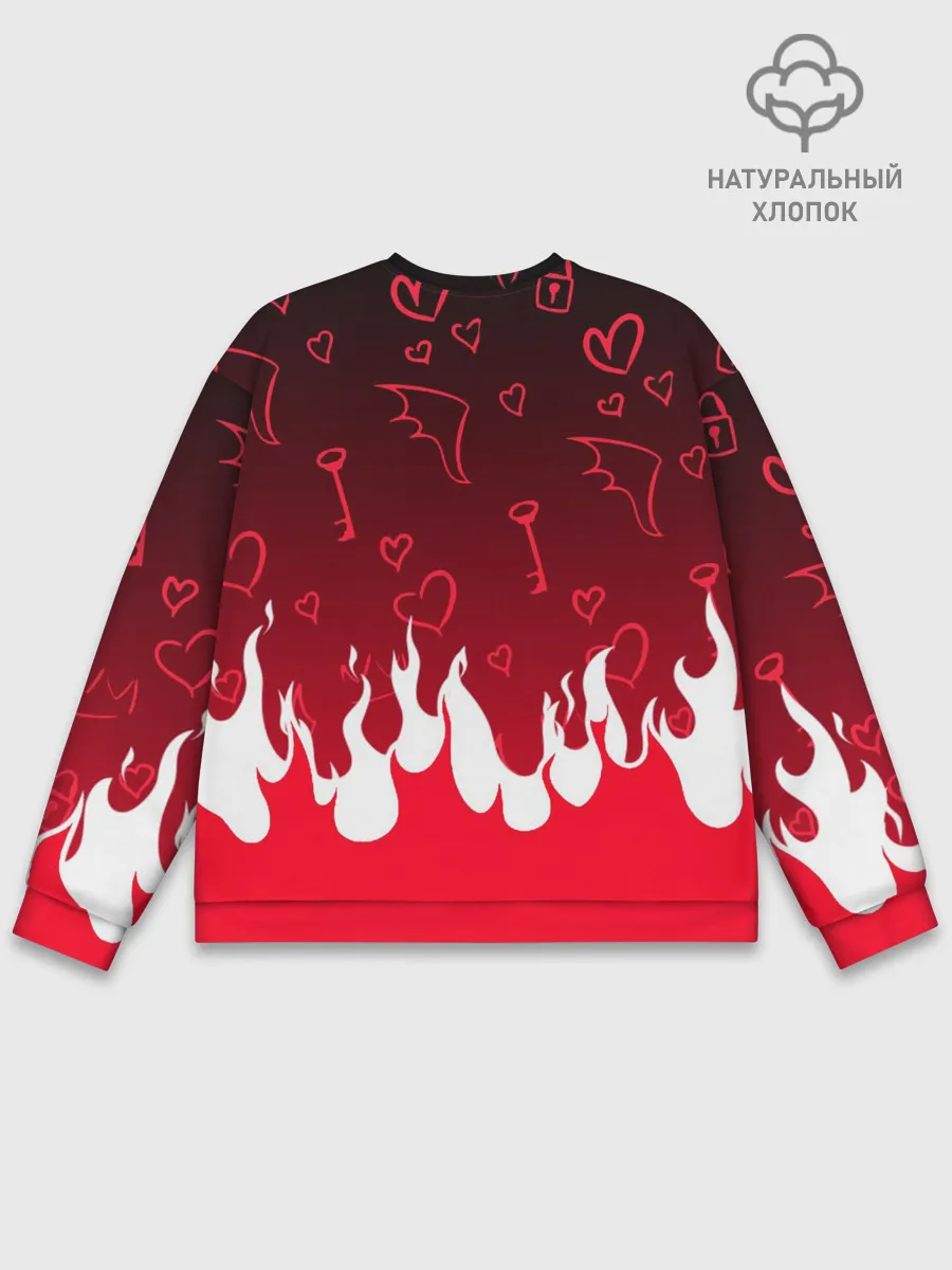 Мужской свитшот базовый / ОТЕЛЬ ХАЗБИН ЧАРЛИ