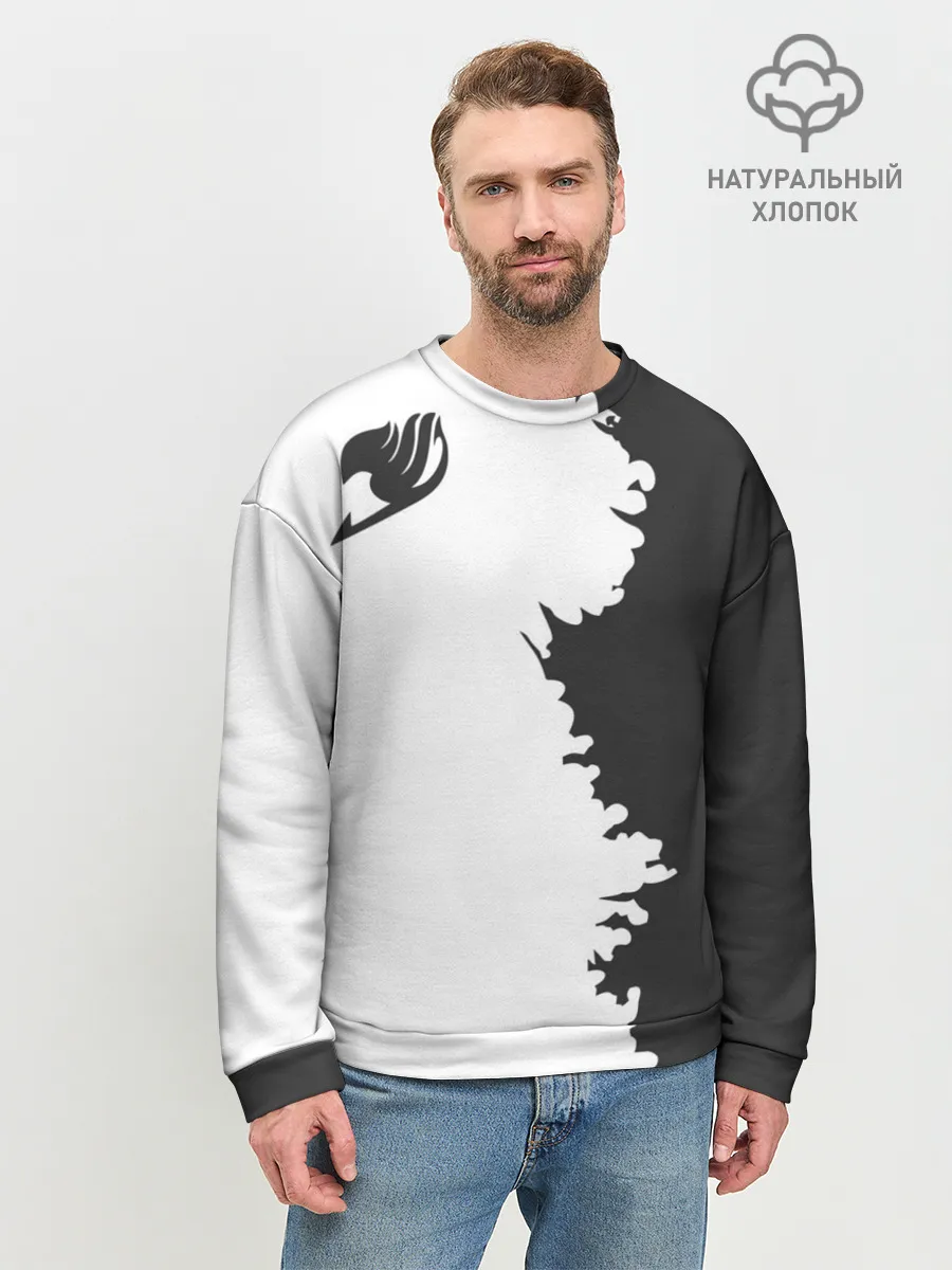 Мужской свитшот базовый / абстракция Фейри Тейл