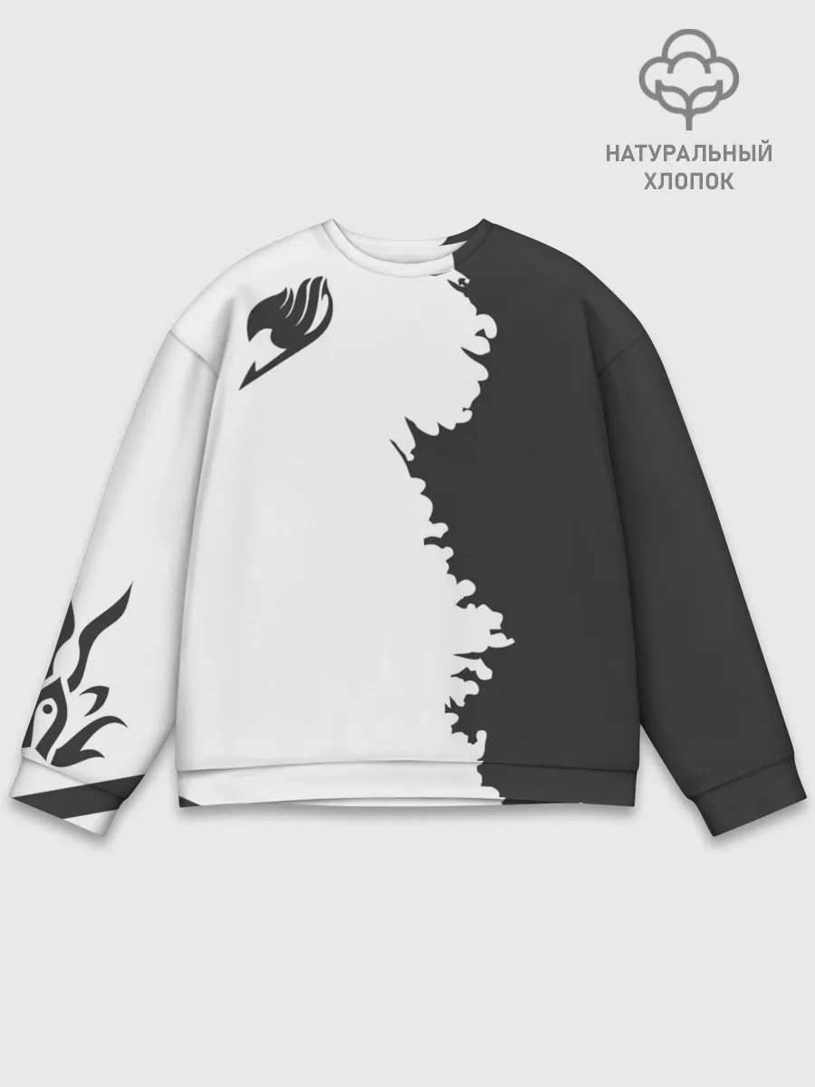 Мужской свитшот базовый / абстракция Фейри Тейл