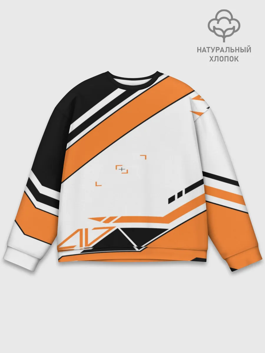 Мужской свитшот базовый / Cs Go Asiimov Style #1