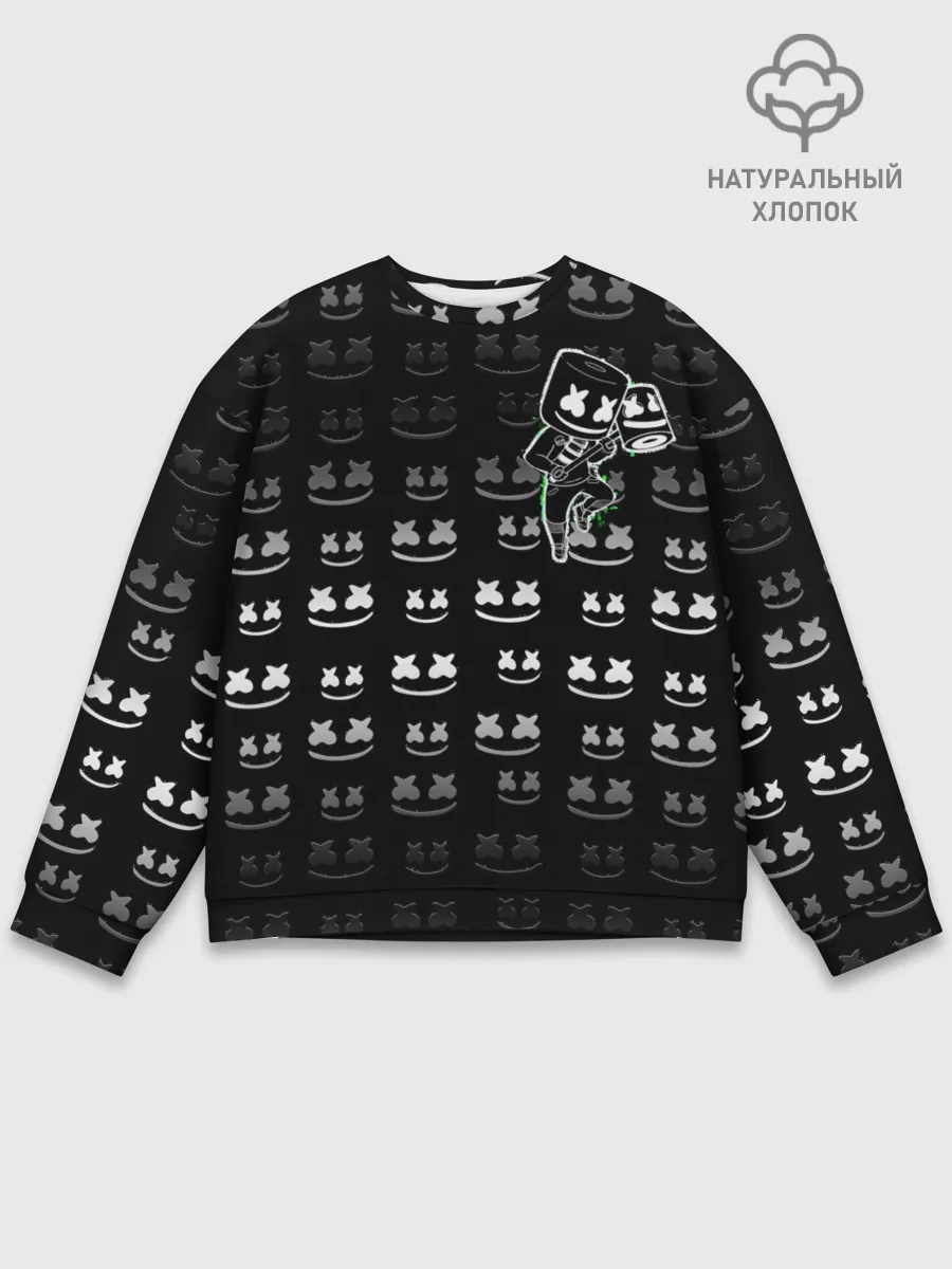 Мужской свитшот базовый / FORTNITE X MARSHMELLO